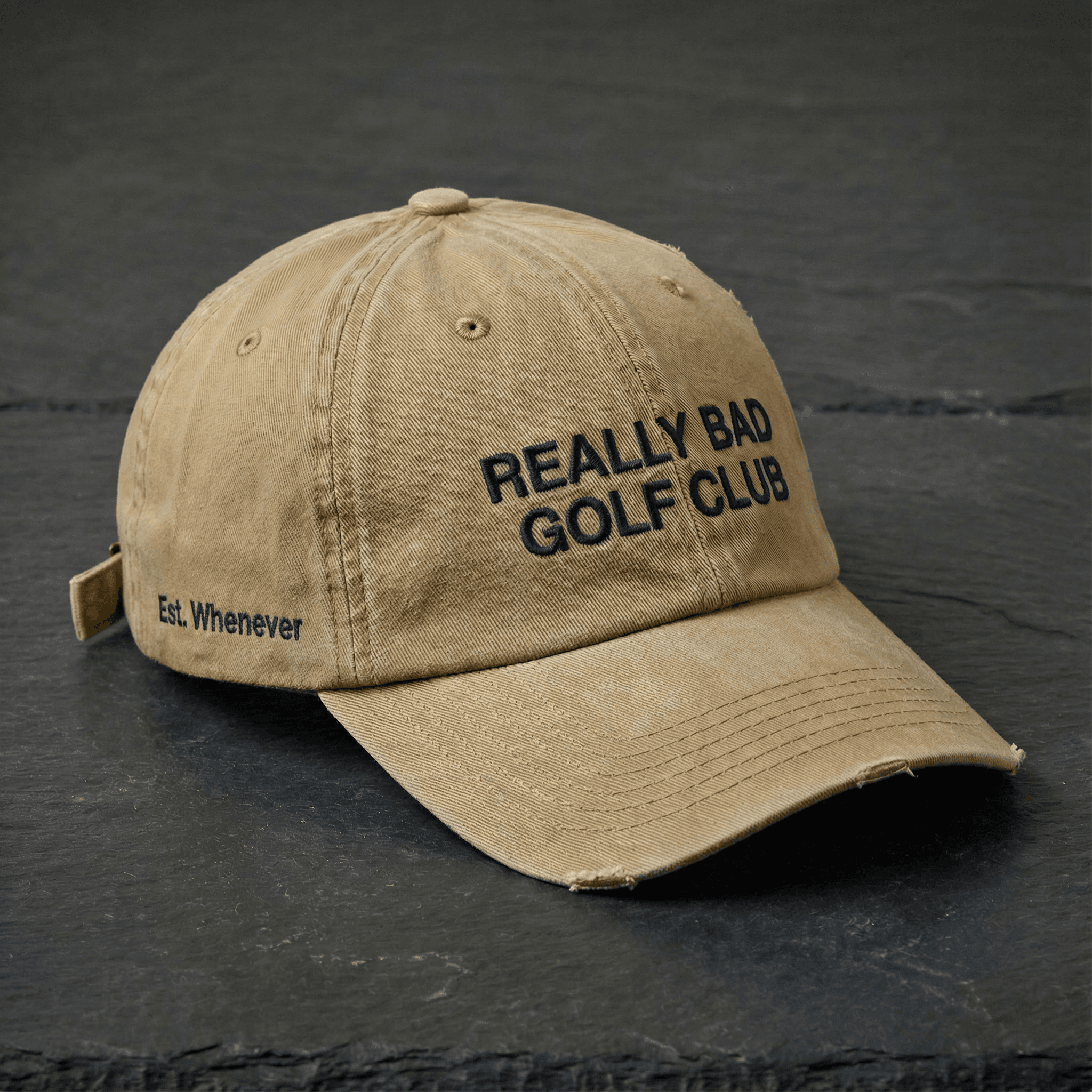 The "Est. Whenever" Cap - Khaki